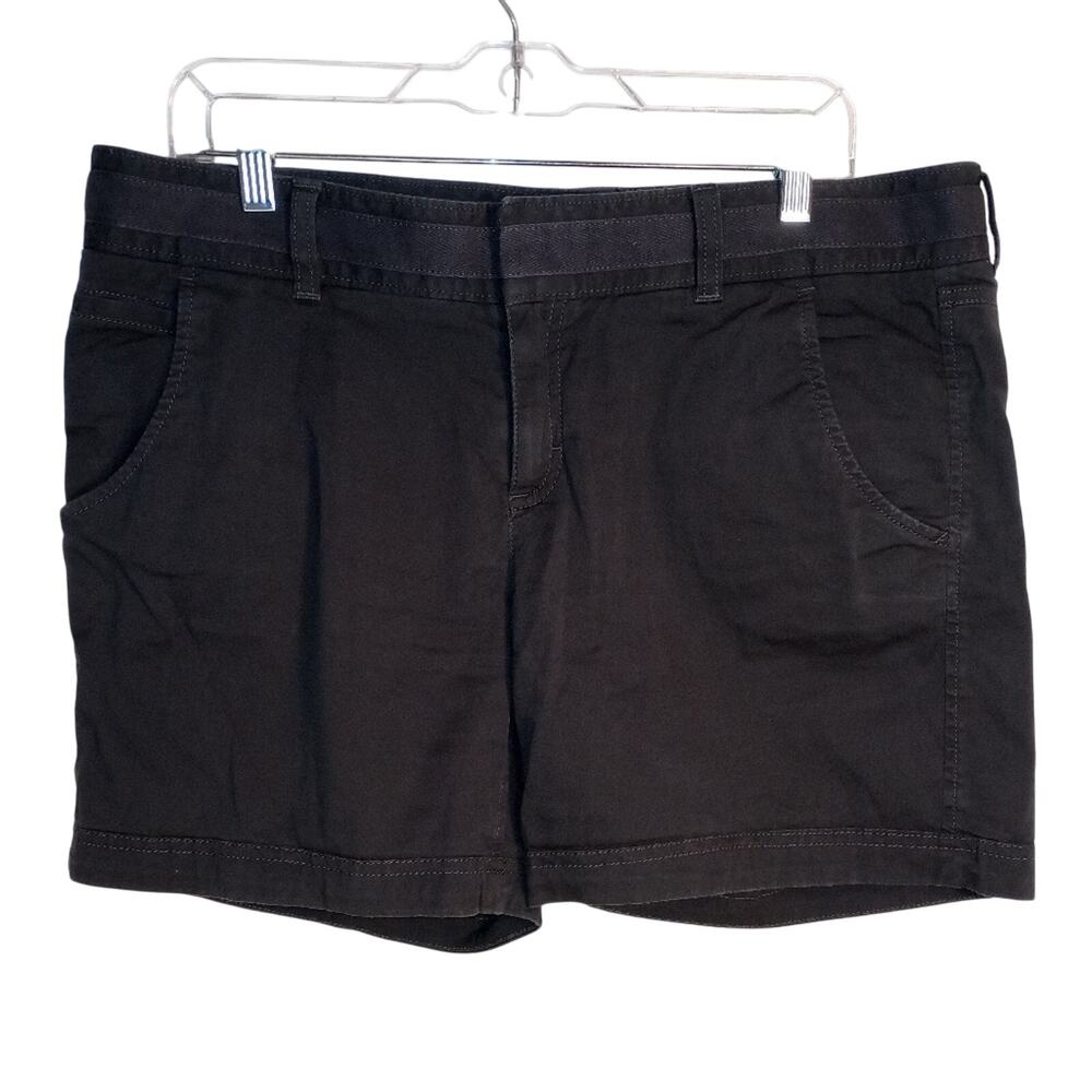 Athleta 6" Flint Gray Shorts 14